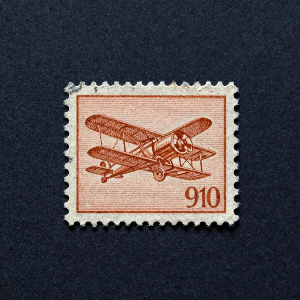 1918 Jenny Invert Commemorative Stamp
